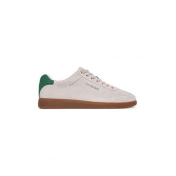 Tenisi barbatesti -  305525826 - piele naturala - gri/verde Tenisi barbatesti -  305525826 - piele naturala - gri/verde