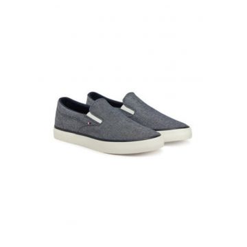 Tenisi barbati -  albastru - textil - Tenisi barbati -  albastru - textil -