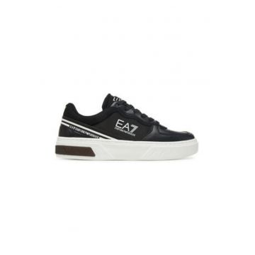 Tenisi barbati - Emporio Armani  305577610 - negru - piele ecologica Tenisi barbati - Emporio Armani  305577610 - negru - piele ecologica