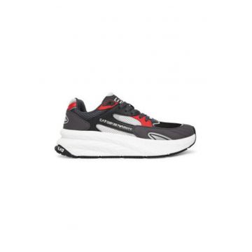 Tenisi barbati - Emporio Armani  multicolor - piele ecologica Tenisi barbati - Emporio Armani  multicolor - piele ecologica