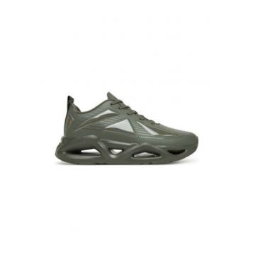 Tenisi barbati - Emporio Armani  piele ecologica - verde Tenisi barbati - Emporio Armani  piele ecologica - verde