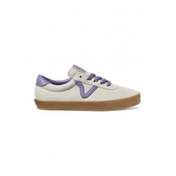 Tenisi low-cut din piele intoarsa Tenisi low-cut din piele intoarsa