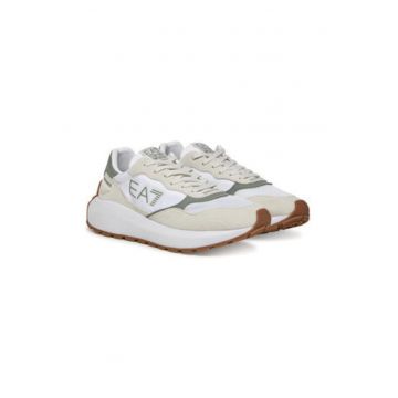 Tenisi unisex - Emporio Armani  textil - alb Tenisi unisex - Emporio Armani  textil - alb