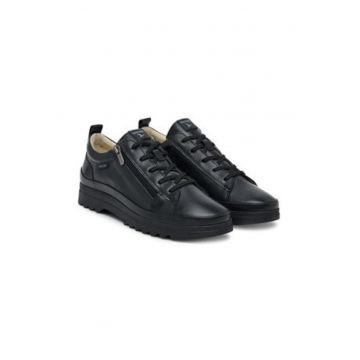 dama -  piele naturala - negru dama -  piele naturala - negru