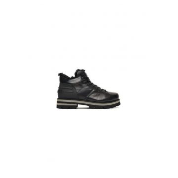 Ghete de drumetie pentru barbati -  305471437 - piele naturala - negru Ghete de drumetie pentru barbati -  305471437 - piele naturala - negru