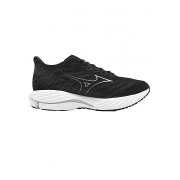 Pantofi alergare barbati  Wave Rider 28 2E Wide SS 2025 Negru/Alb Pantofi alergare barbati  Wave Rider 28 2E Wide SS 2025 Negru/Alb