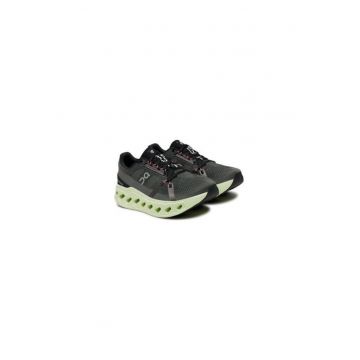 Pantofi sport barbatesti -  material textil - gri/verde - Pantofi sport barbatesti -  material textil - gri/verde -