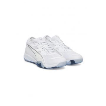 Pantofi sport barbati -  alb/albastru - material textil