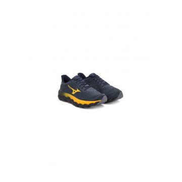 Pantofi sport barbati -  material textil - bleumarin/galben Pantofi sport barbati -  material textil - bleumarin/galben