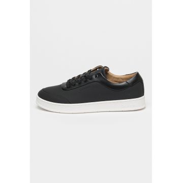 Pantofi sport din piele cu sireturi Pantofi sport din piele cu sireturi