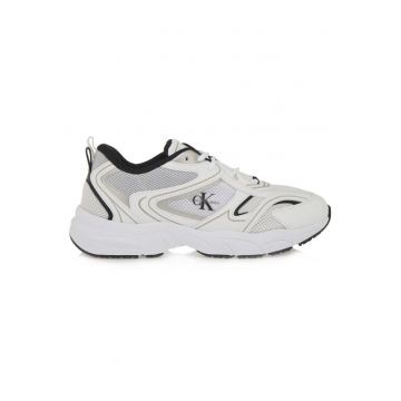 Pantofi sport  pentru Barbati - retro tennis mesh ml - YM0YM01260-01W - Alb Pantofi sport  pentru Barbati - retro tennis mesh ml - YM0YM01260-01W - Alb