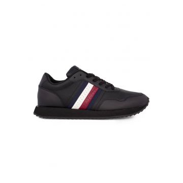 Pantofi sport  pentru Barbati - runner evo lth mix ess - FM0FM05121-BDS - Negru Pantofi sport  pentru Barbati - runner evo lth mix ess - FM0FM05121-BDS - Negru