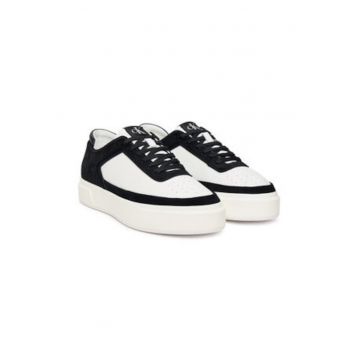 Tenisi  305525895 - piele naturala - negru/alb Tenisi  305525895 - piele naturala - negru/alb