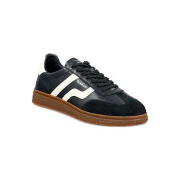 Tenisi barbatesti -  305603494 - piele naturala - negru - Tenisi barbatesti -  305603494 - piele naturala - negru -