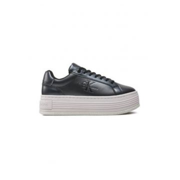 Tenisi de dama -  304211515 - piele naturala - negru - Tenisi de dama -  304211515 - piele naturala - negru -