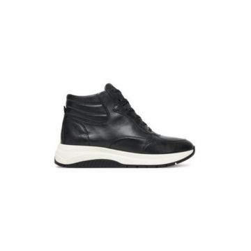 Tenisi de dama -  305256737 - piele naturala - negru