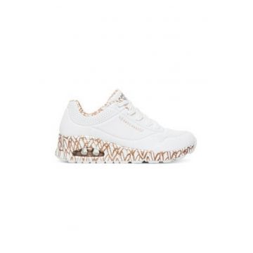 Tenisi de dama -  305413130 - piele ecologica - alb -