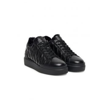 Tenisi de dama -  305471765 - piele naturala - negru Tenisi de dama -  305471765 - piele naturala - negru