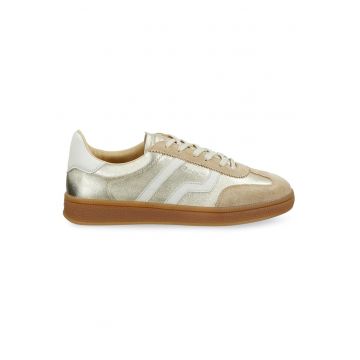 Tenisi de dama -  305603180 - piele naturala - bej - Tenisi de dama -  305603180 - piele naturala - bej -