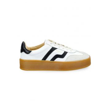 Tenisi de dama -  305603227 - piele naturala - alb Tenisi de dama -  305603227 - piele naturala - alb