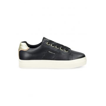 Tenisi de dama -  305603258 - piele naturala - negru - Tenisi de dama -  305603258 - piele naturala - negru -