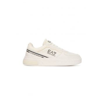 Tenisi unisex - Emporio Armani  piele ecologica - crem Tenisi unisex - Emporio Armani  piele ecologica - crem