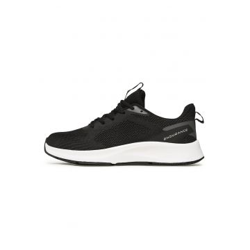 Pantofi sport barbati -  negru - material textil - design modern Pantofi sport barbati -  negru - material textil - design modern