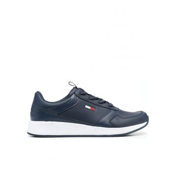Pantofi sport barbati - TommyHilfiger - Piele - Albastru - 45 Pantofi sport barbati - TommyHilfiger - Piele - Albastru - 45