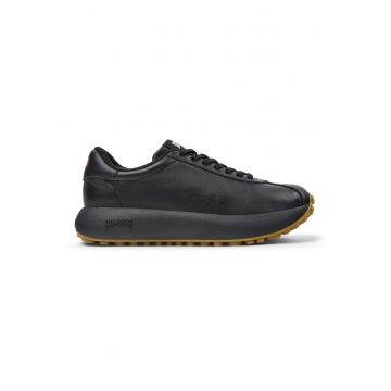 Pantofi sport din piele ecologica Pelotas Athens - Negru