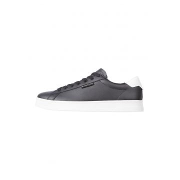 Pantofi sport uni de piele Pantofi sport uni de piele