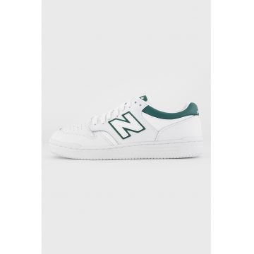 Pantofi sport unisex din piele cu logo contrastant 480