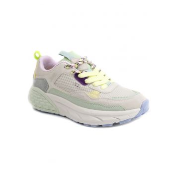 Sneakers dama JL51513A WHITE/LIGHT MINT - Multicolor
