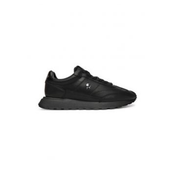 Tenisi barbatesti -  305617675 - piele naturala - negru Tenisi barbatesti -  305617675 - piele naturala - negru