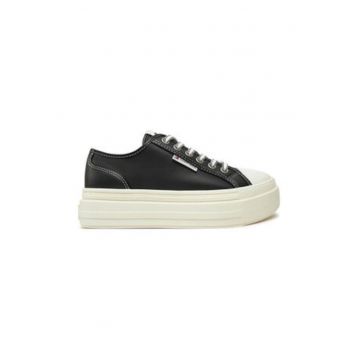 Tenisi de dama -  304430350 - piele naturala - negru - Tenisi de dama -  304430350 - piele naturala - negru -