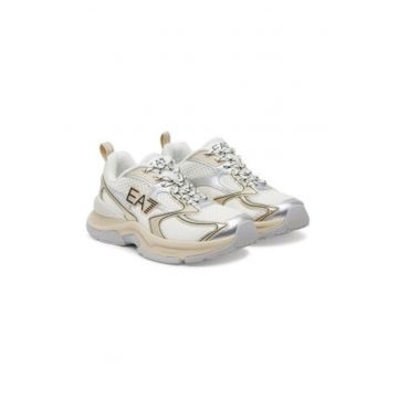 Tenisi de dama -  Emporio Armani - 305090324 - piele ecologica - alb - Tenisi de dama -  Emporio Armani - 305090324 - piele ecologica - alb -
