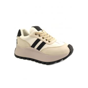 Pantofi dama sport 25110 - Bej