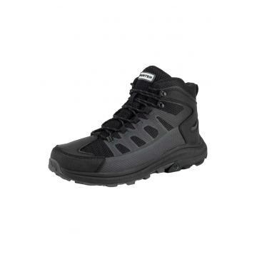 Pantofi sport dama  negru - textil - pentru drumetie/trekking