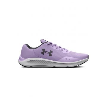 Pantofi sport dama -  UA W Charged Pursuit 3 Tech - confort sporit - violet - plasa