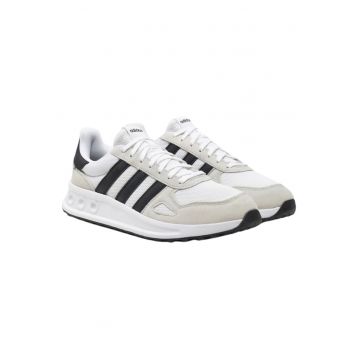Pantofi sport  RUN 84 IH8612 - piele naturala - alb/crem