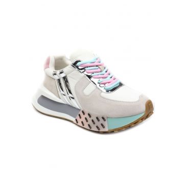 Sneakers dama 3578 - Argintiu