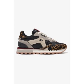 D. Franklin - Pantofi sport low-cut cu model animal print