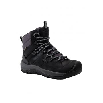 Pantofi de mers pentru femei -  Revel IV Mid Polar - Piele - Negru -