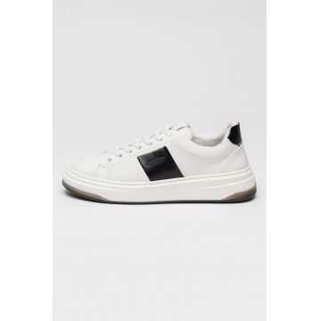 Pantofi sport din piele cu insertii din material textil Samovar