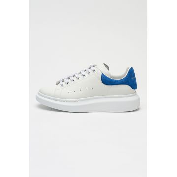 Pantofi sport din piele si piele intoarsa