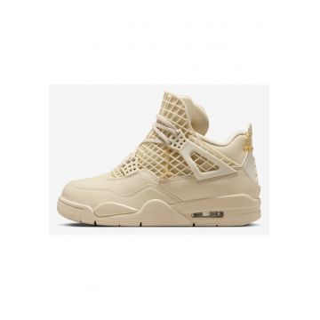 Pantofi sport unisex - Jordan 4 Retro Net Rattan - bej - Bej nisip