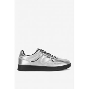 Pantofi dama  5905588820253 - Sintetic - Argintiu