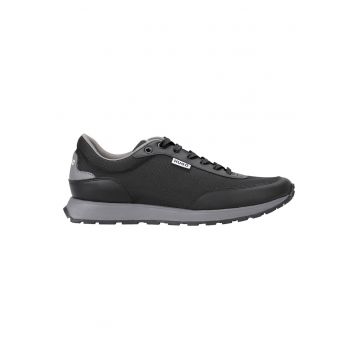Pantofi sport cu siret Icelin Runn - Negru