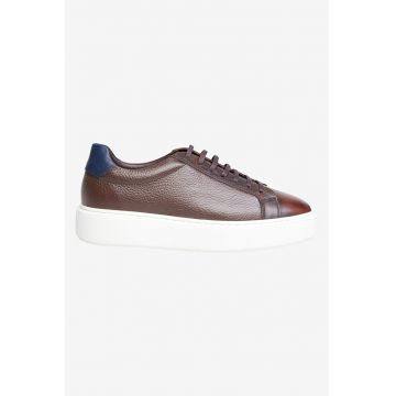 Pantofi sport low-cut de piele