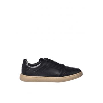 Pantofi sport low-cut de piele