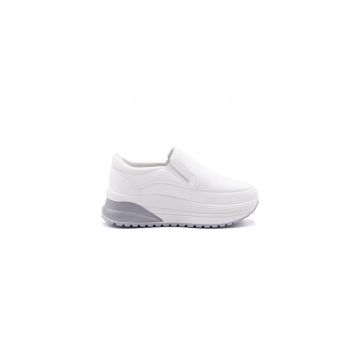 Pantofi sport slip-on din piele ecologica